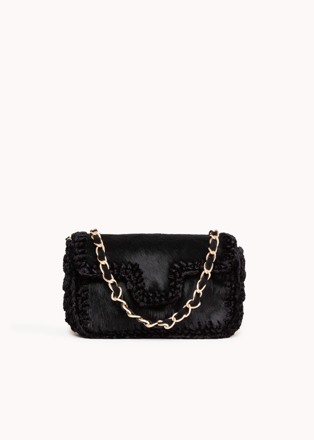 ROOM 823  - BLACK INK PONY BAG
