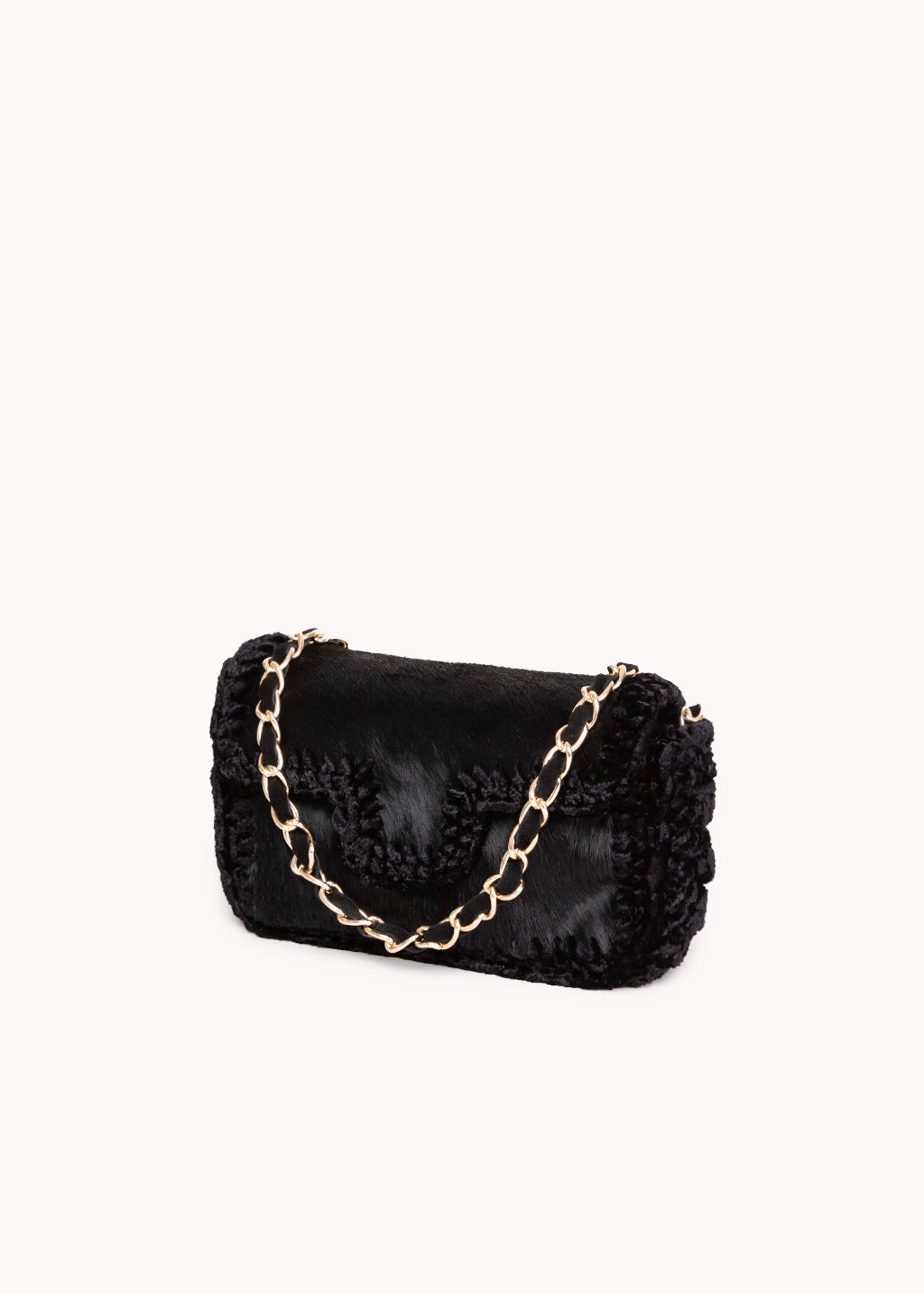 ROOM 823  - BLACK INK PONY BAG