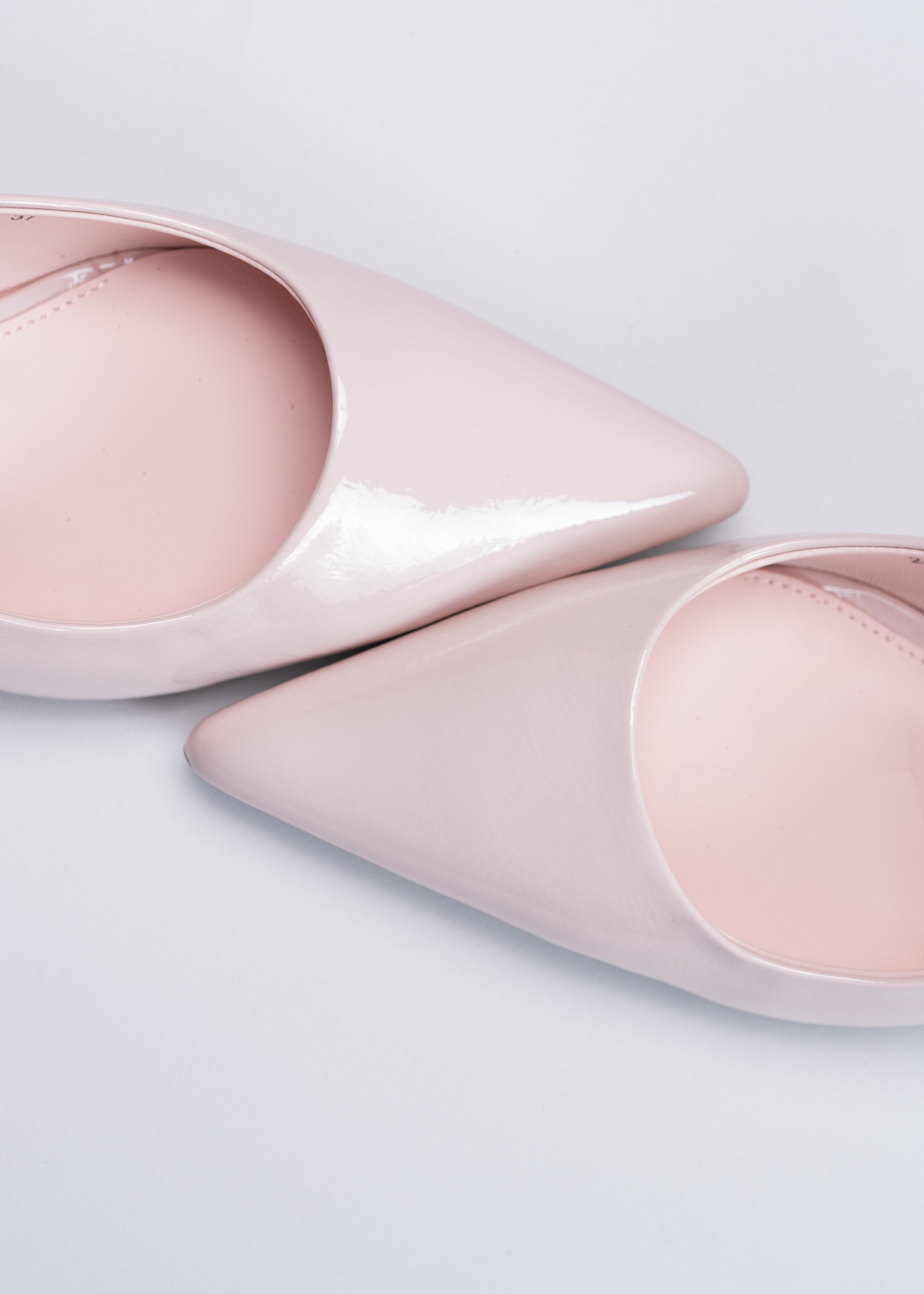 PAULA - ANTIQUE ROSE PATENT LEATHER SLINGBACK