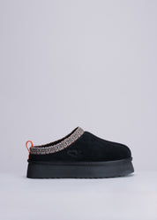 PRISCA - BLACK SUEDE MULE
