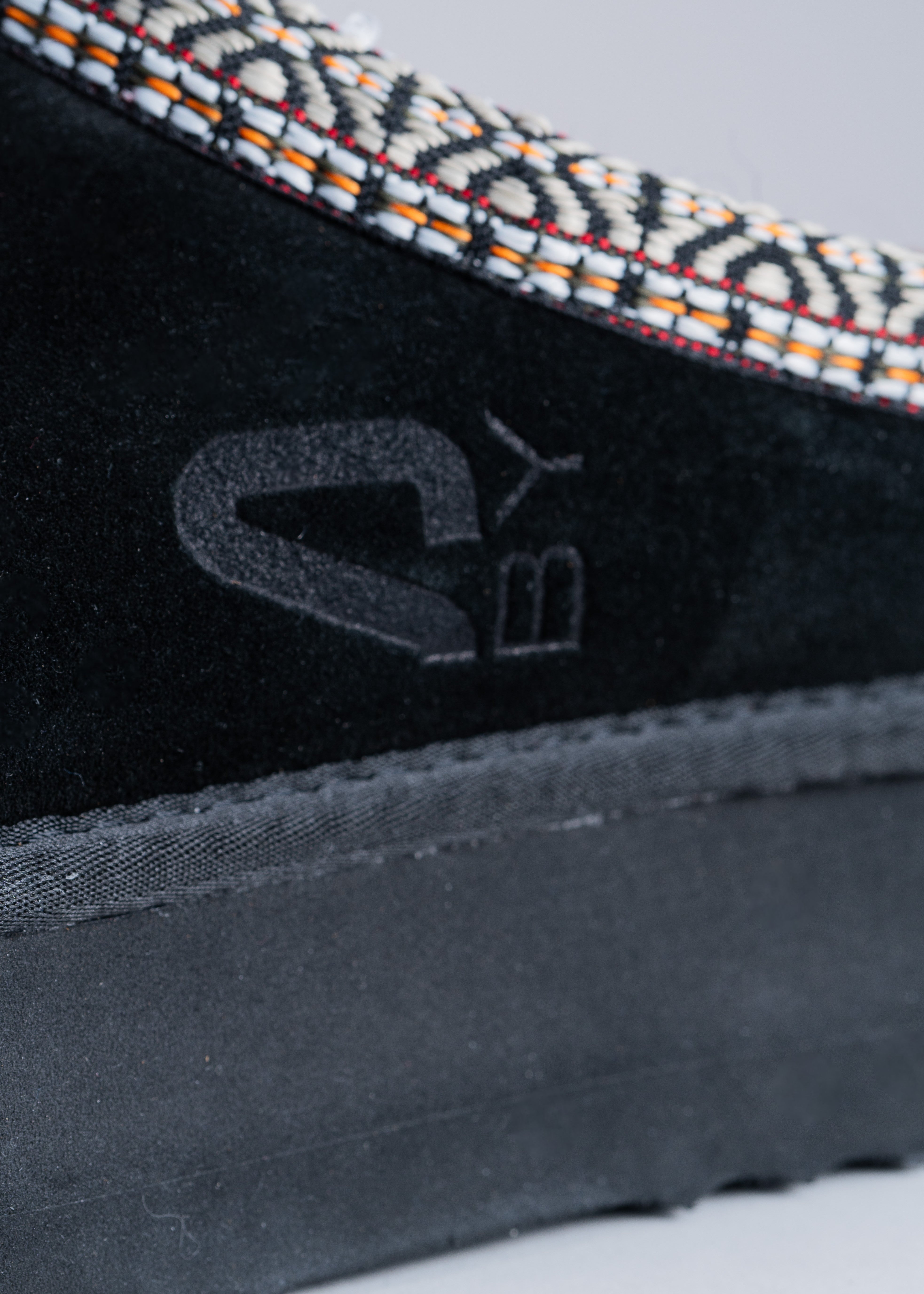 PRISCA - BLACK SUEDE MULE