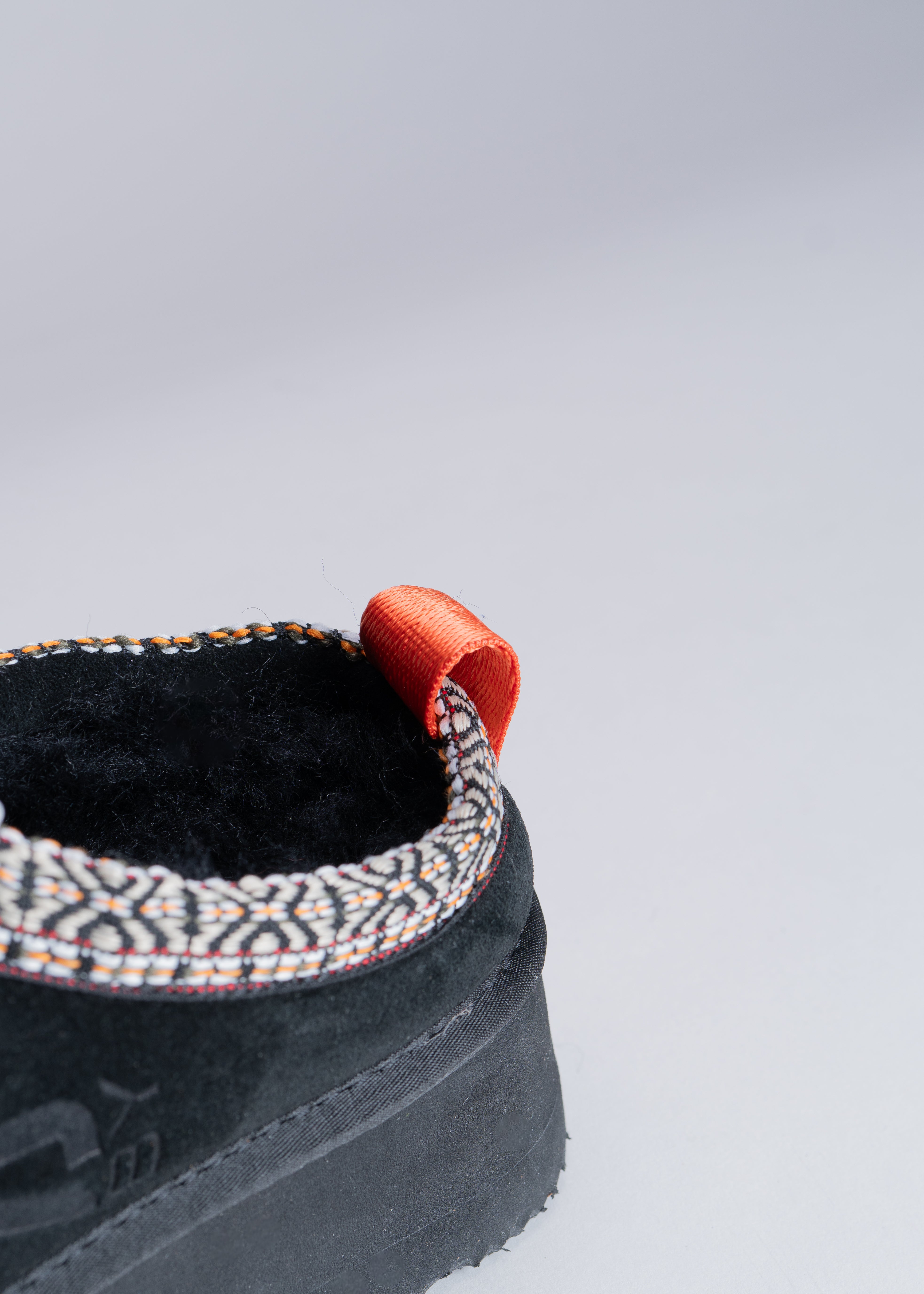 PRISCA - BLACK SUEDE MULE