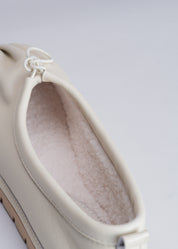 PAGET - BUTTER NAPPA LEATHER BALLERINA
