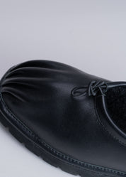PAGET - BLACK NAPPA LEATHER BALLERINA