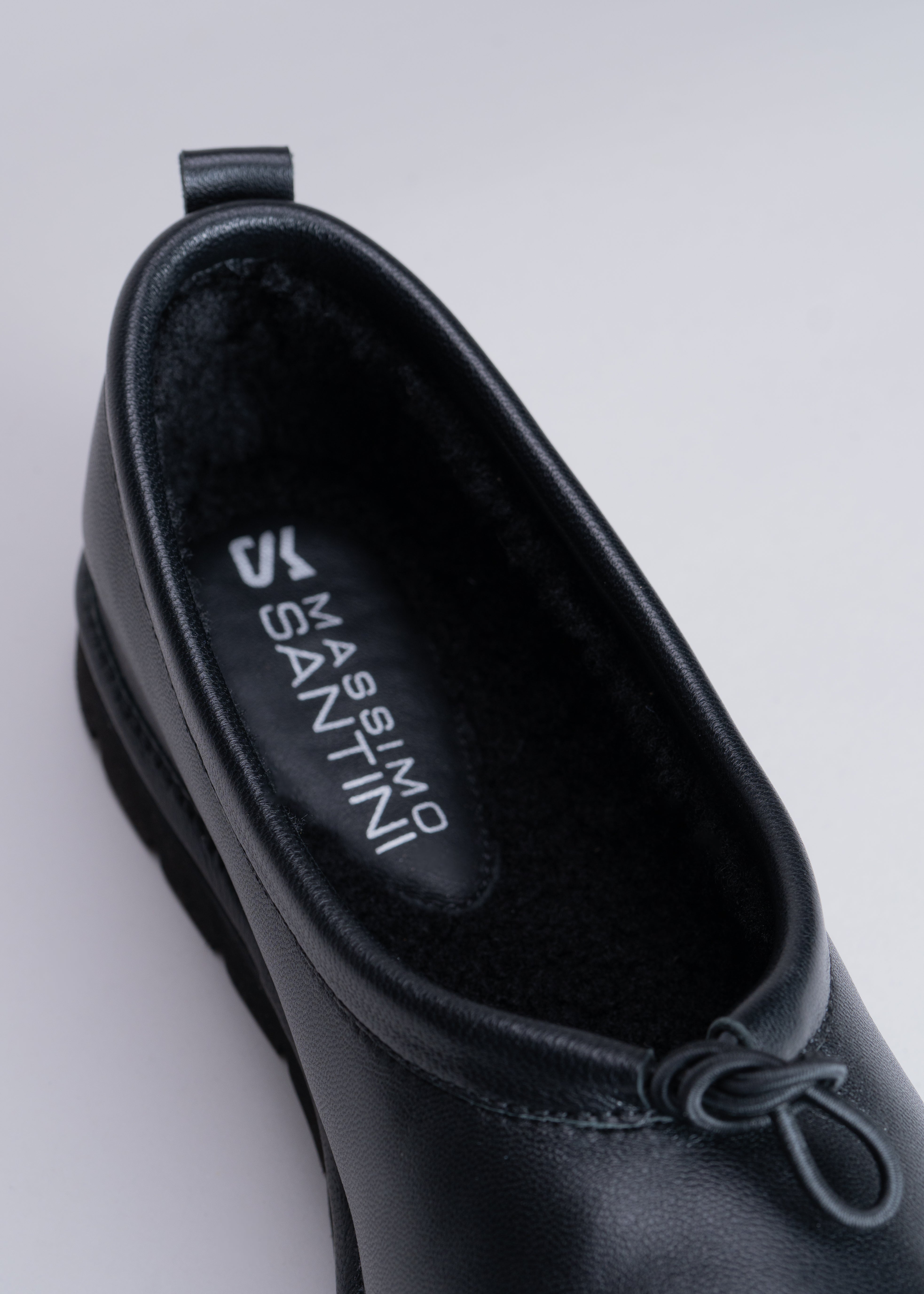 PAGET - BLACK NAPPA LEATHER BALLERINA
