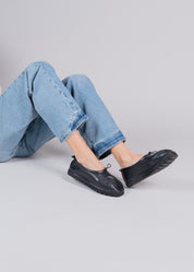PAGET - BLACK NAPPA LEATHER BALLERINA