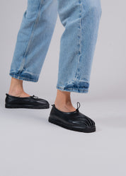 PAGET - BLACK NAPPA LEATHER BALLERINA
