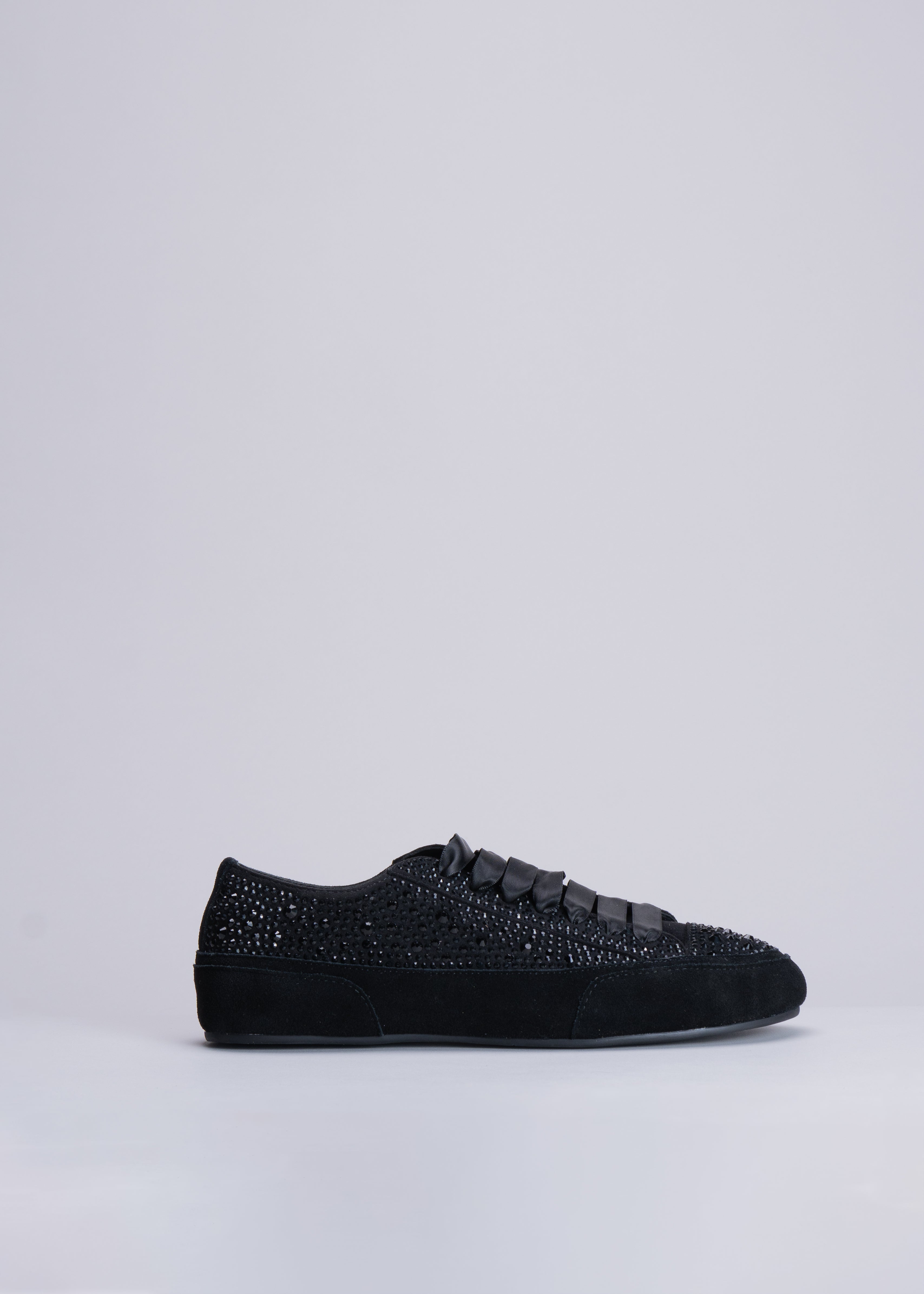 NAXSOS - BLACK SNEAKER WITH CRYSTALS