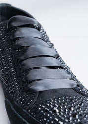 NAXSOS - BLACK SNEAKER WITH CRYSTALS