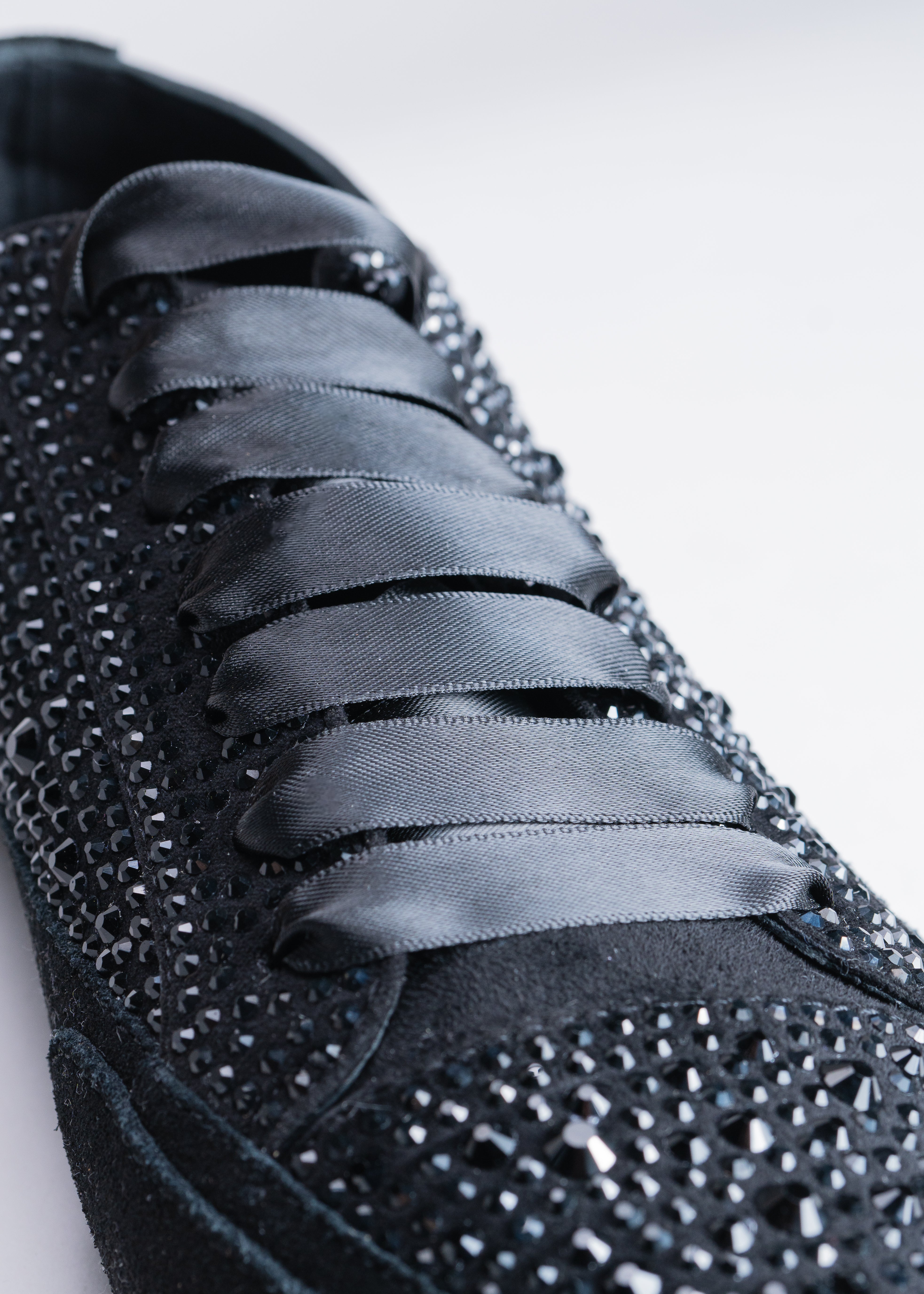 NAXSOS - BLACK SNEAKER WITH CRYSTALS