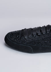 NAXSOS - BLACK SNEAKER WITH CRYSTALS