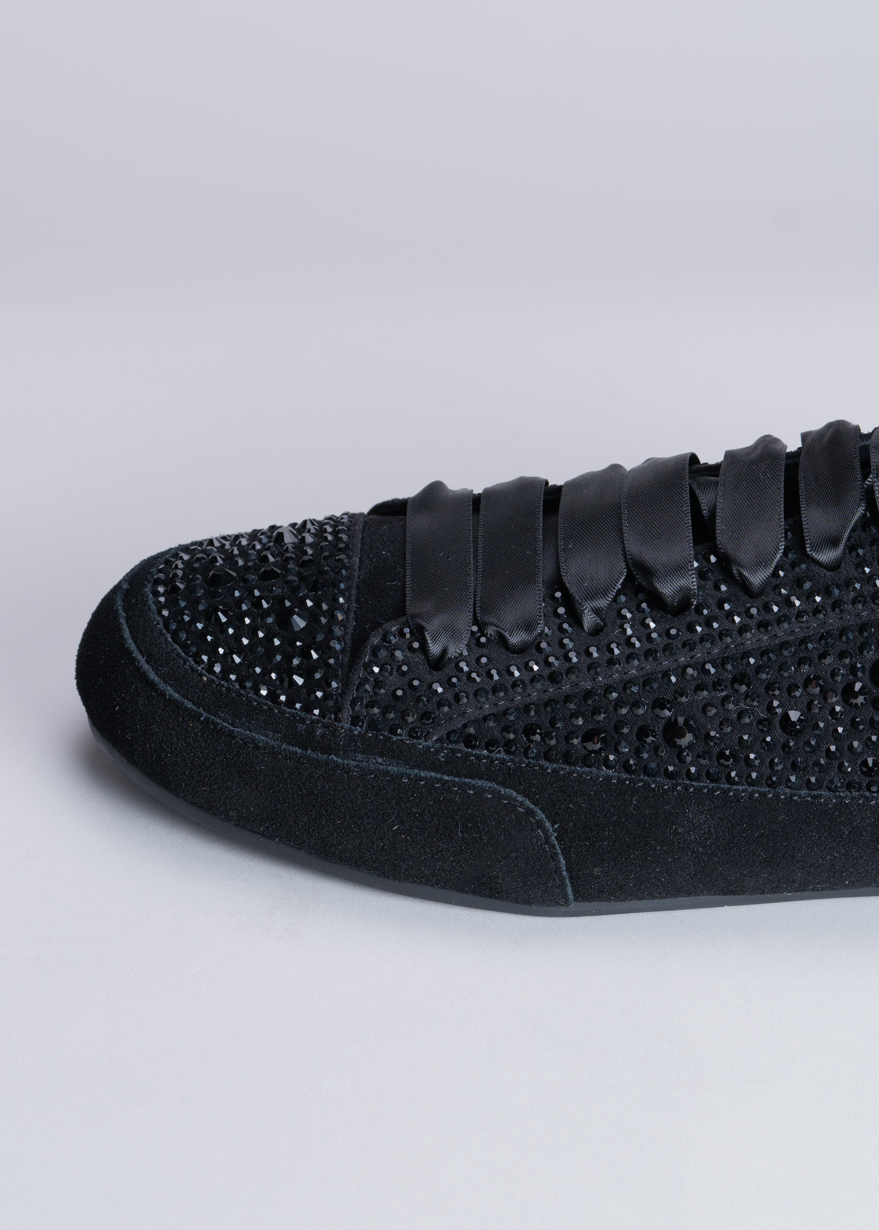 NAXSOS - BLACK SNEAKER WITH CRYSTALS