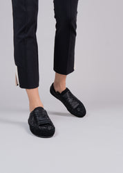 NAXSOS - BLACK SNEAKER WITH CRYSTALS