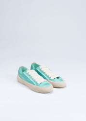 NAXOS - AQUAMARINE SATIN SNEAKERS