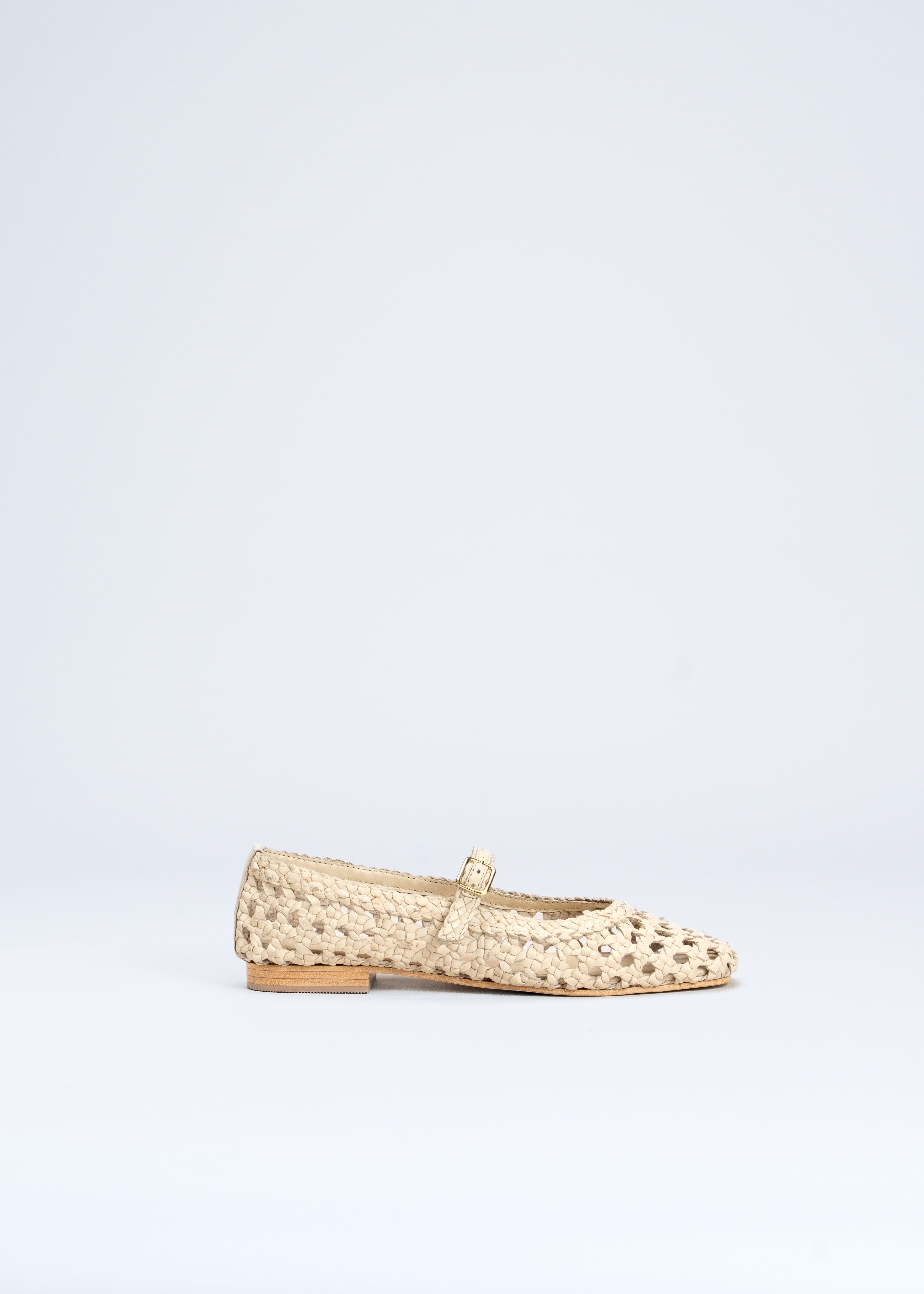 RILEY - BALLERINA BURRO INTRECCIATA