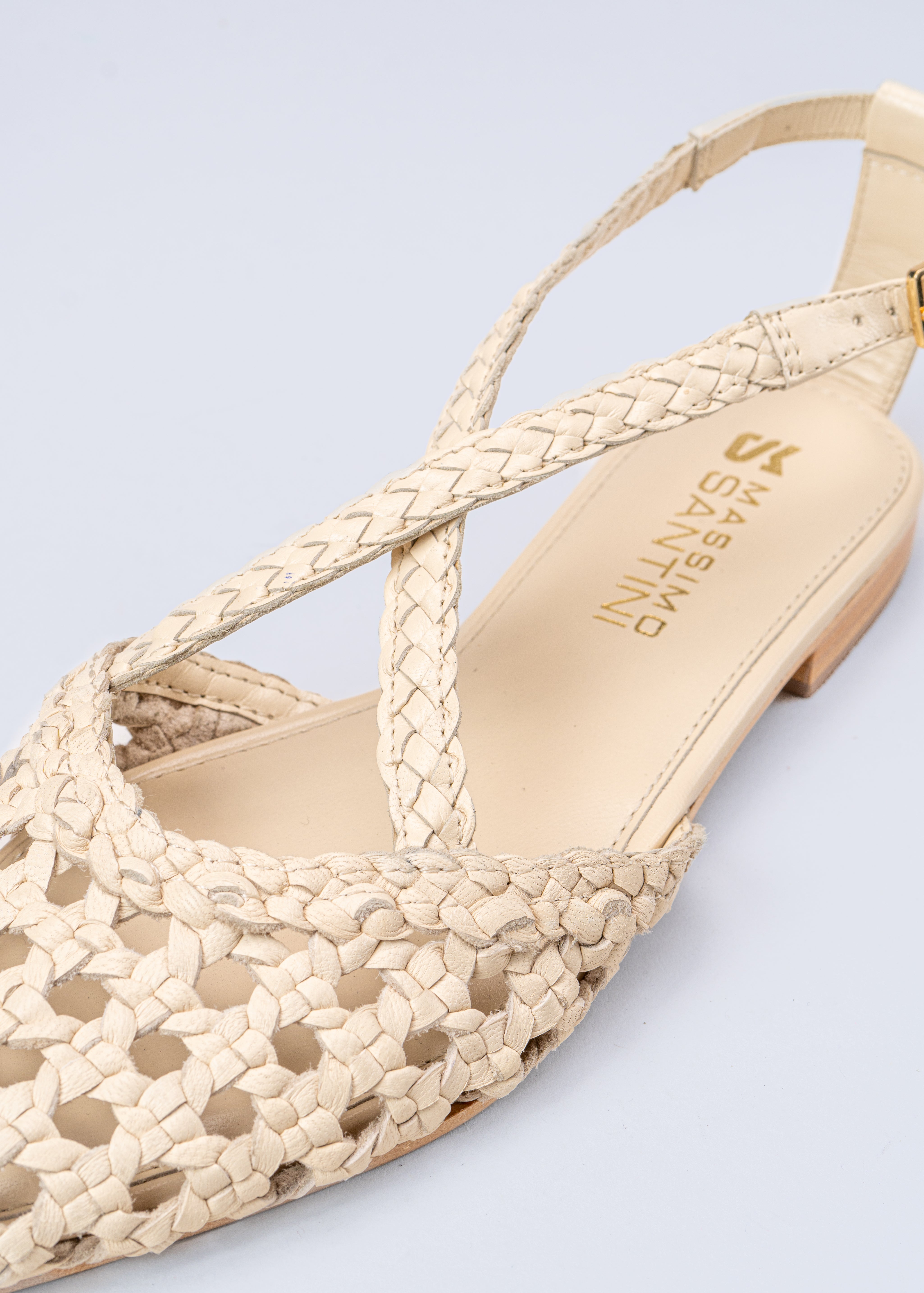 RAMY -  BUTTER LEATHER SANDALS