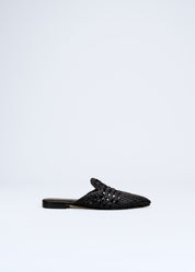 ROXY -  BLACK LEATHER CLOG