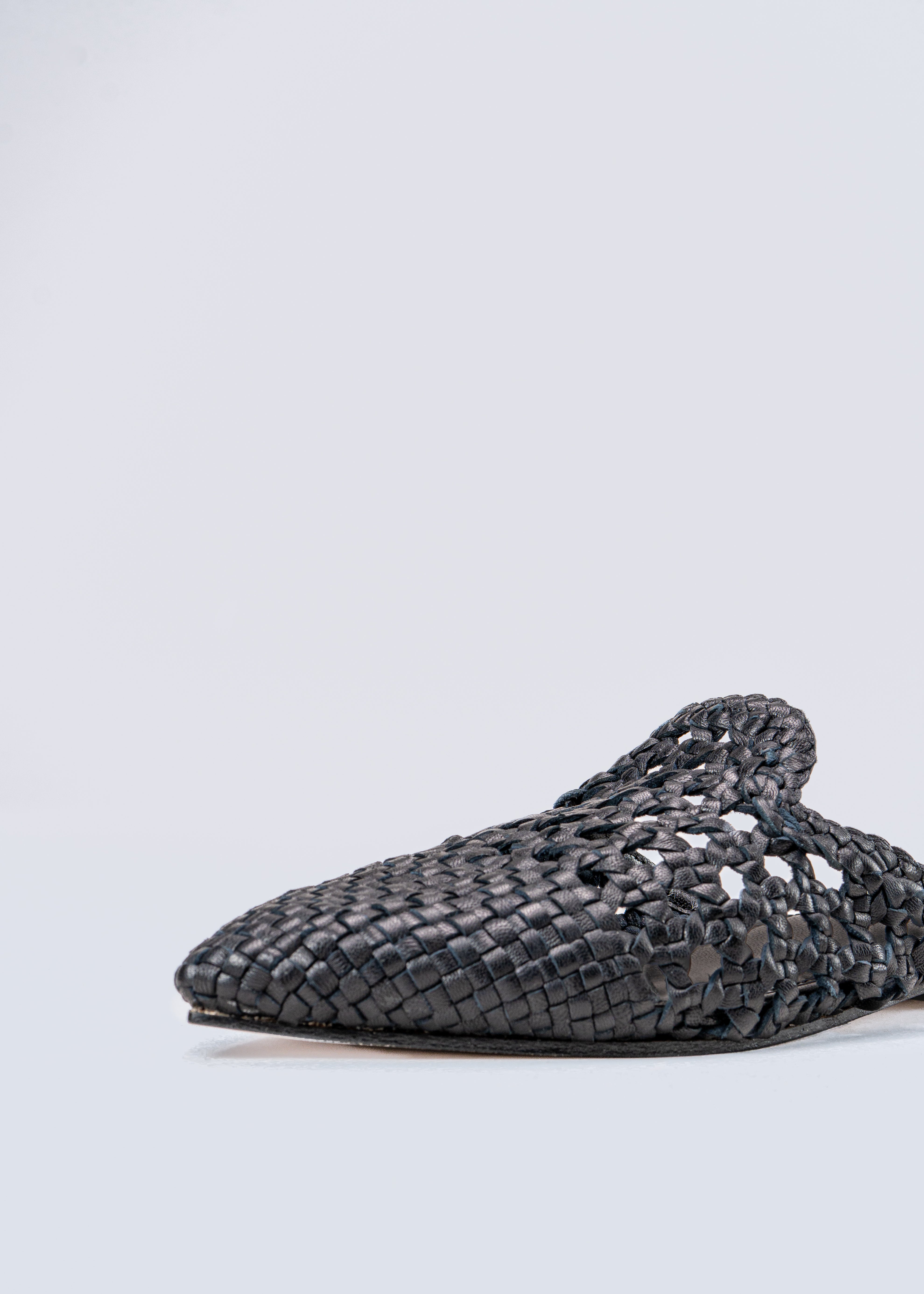 ROXY -  BLACK LEATHER CLOG