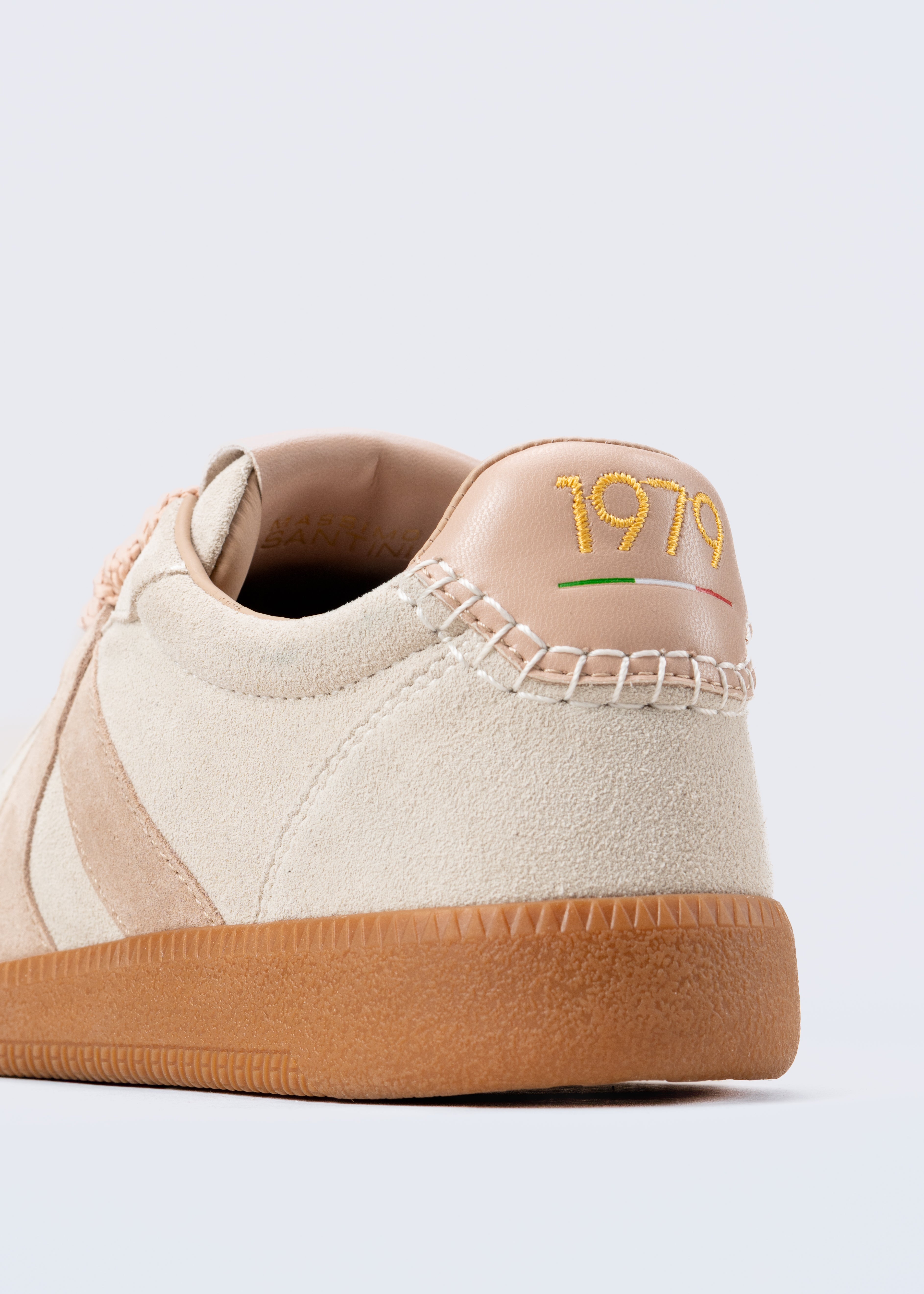 RAFFA- SNEAKER NUDE IN VELOUR
