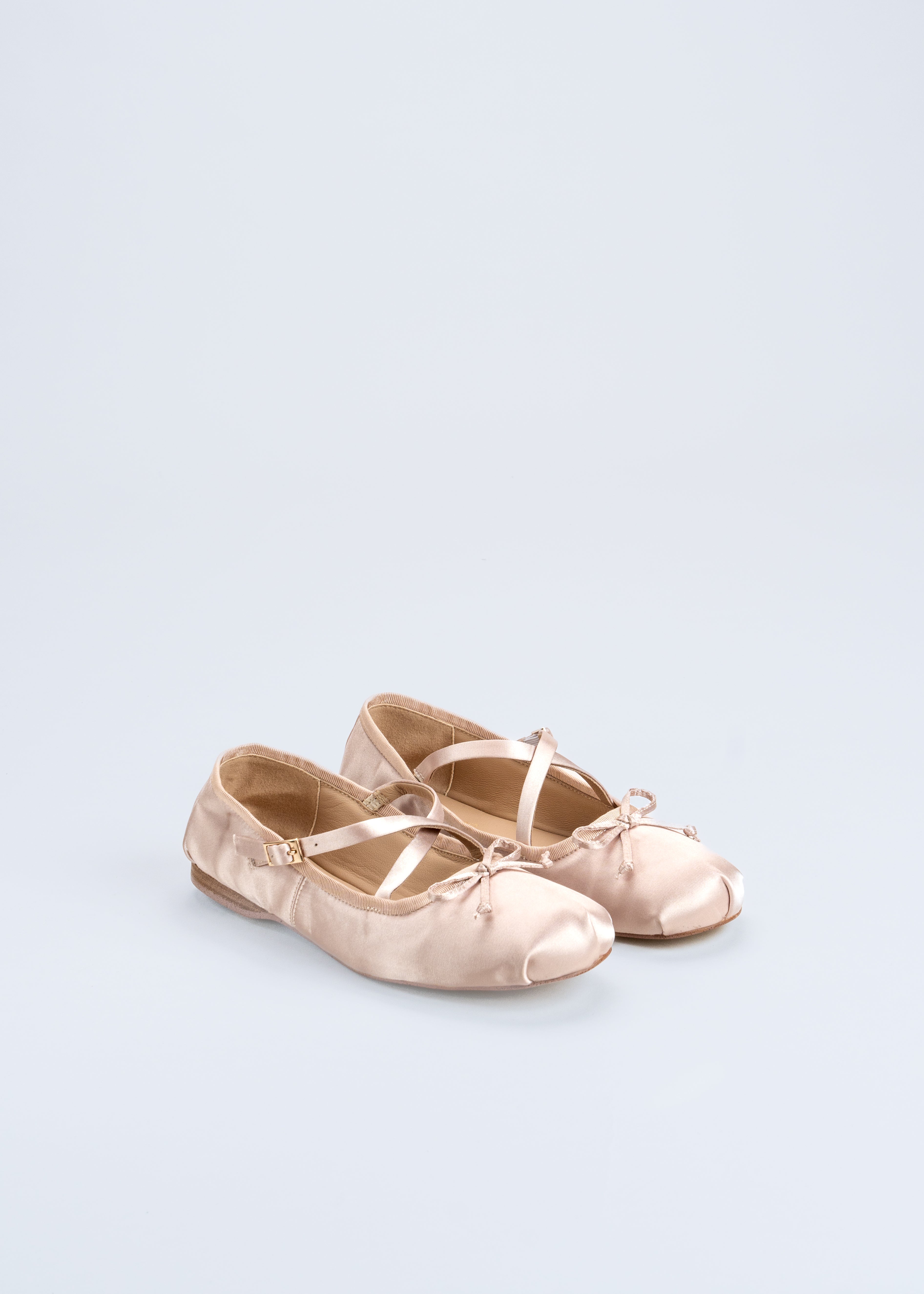 RAGIA - BALLERINA IN RASO ROSA ORCHIDEA