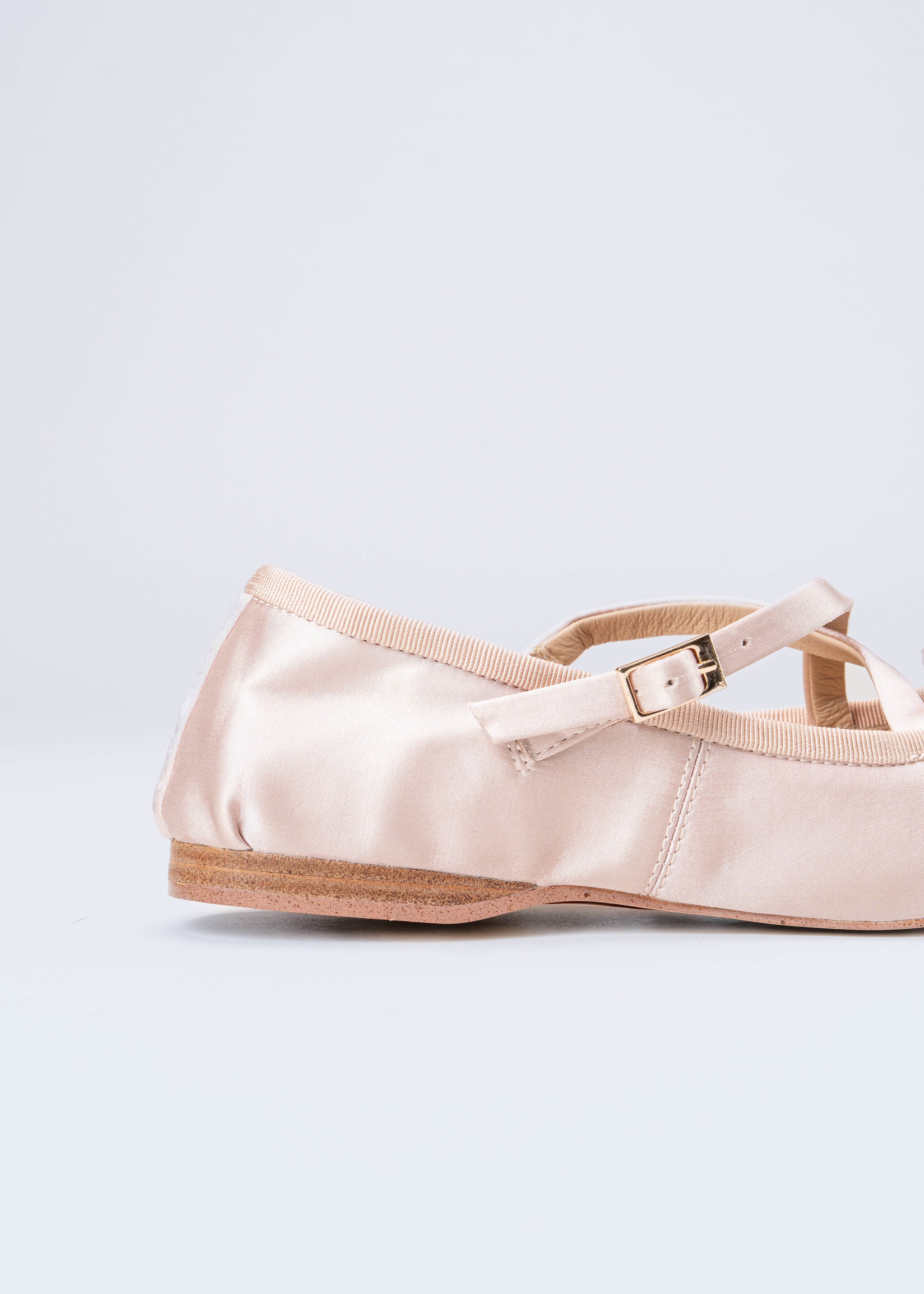 RAGIA - BALLERINA IN RASO ROSA ORCHIDEA