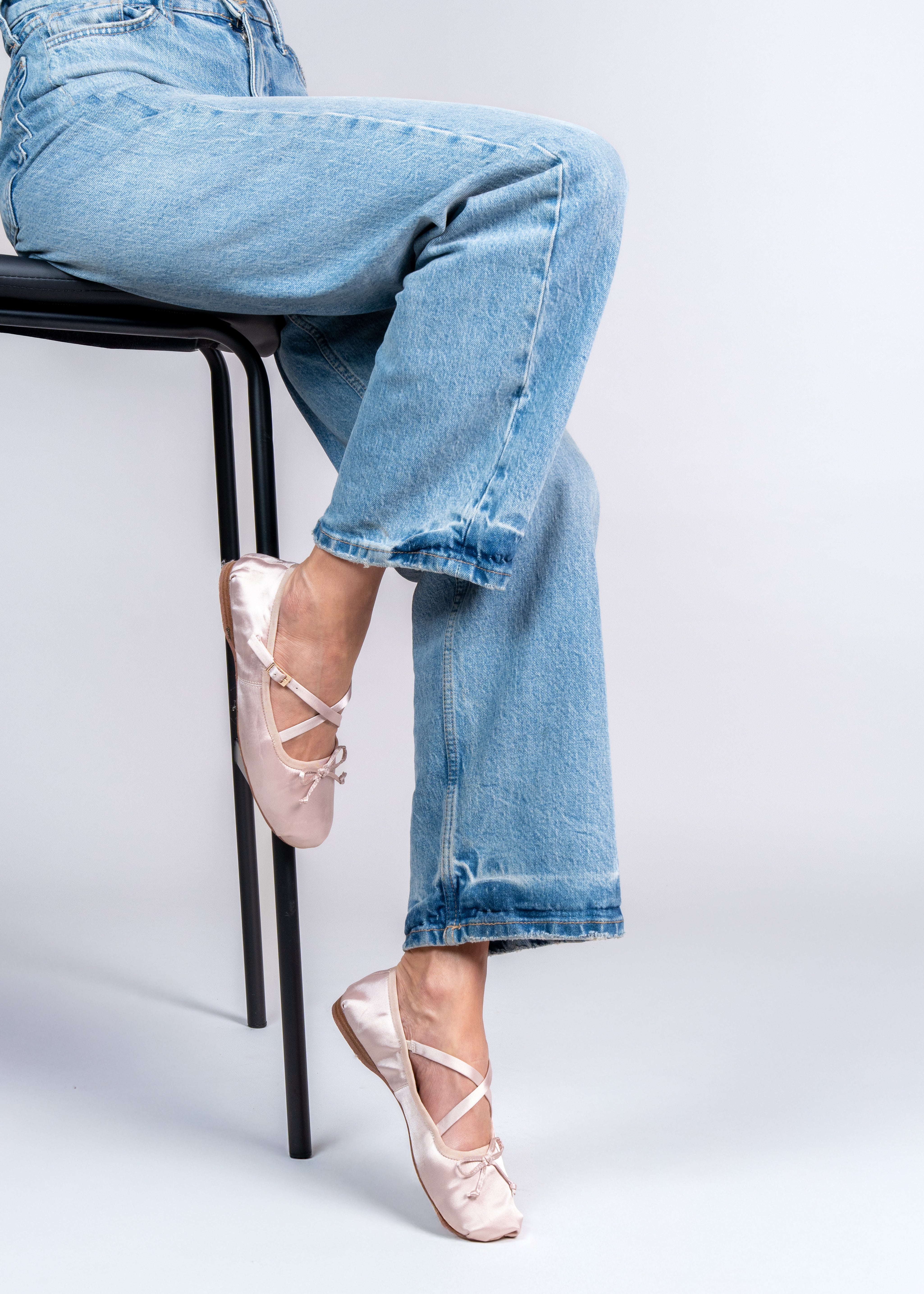 RAGIA - BALLERINA IN RASO ROSA ORCHIDEA