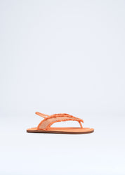 ROXANA - CORAL CRYSTAL SANDALS