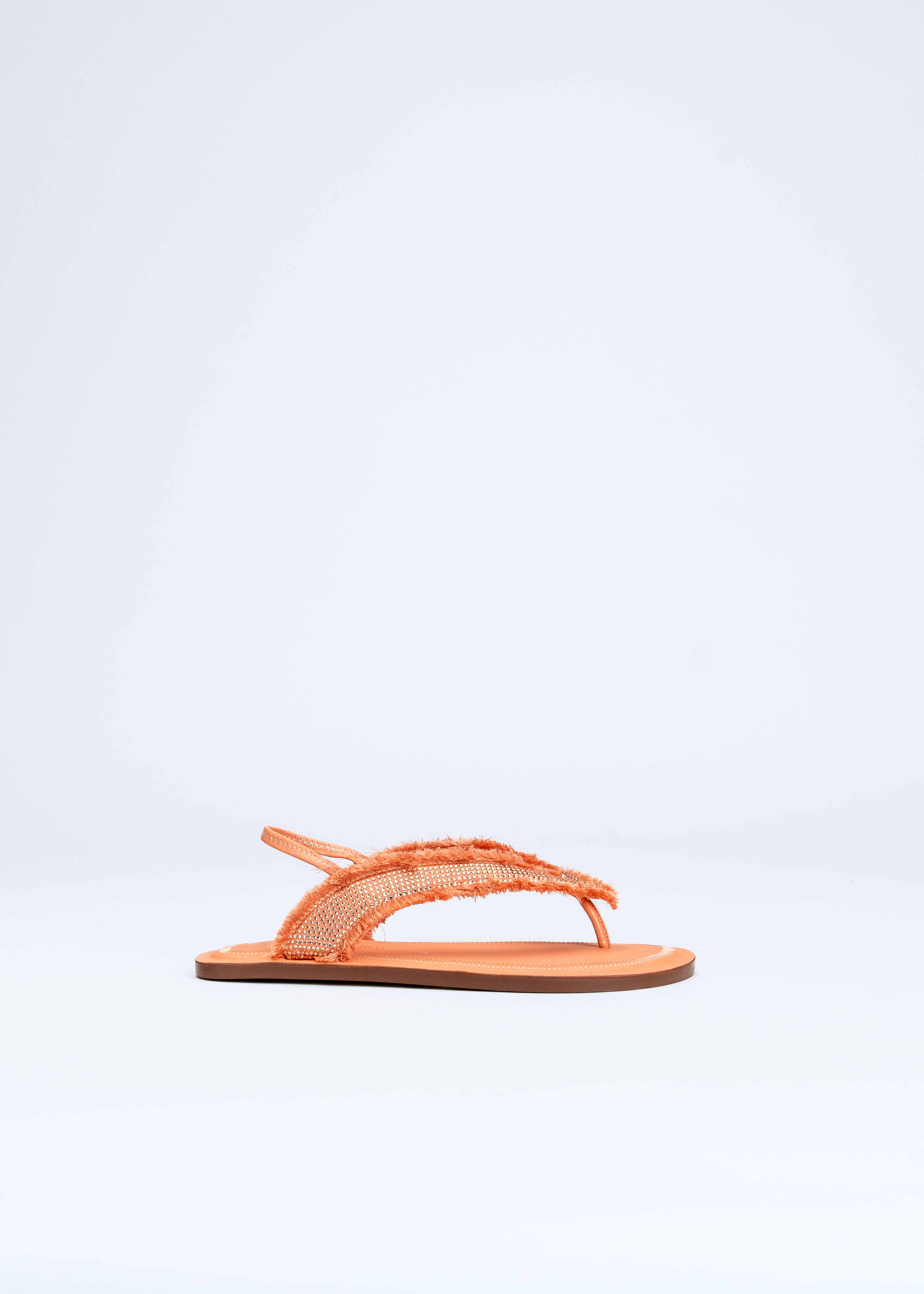 ROXANA - CORAL CRYSTAL SANDALS