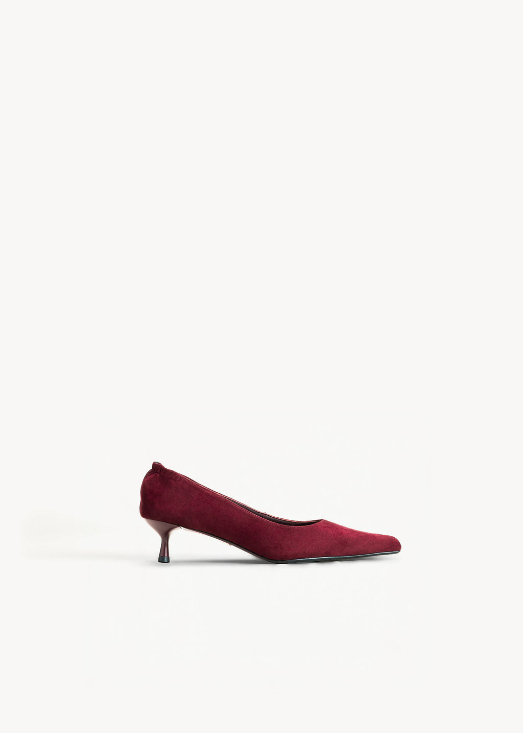 SUSAN - WINE MICROFIBER DÈCOLLETÈ