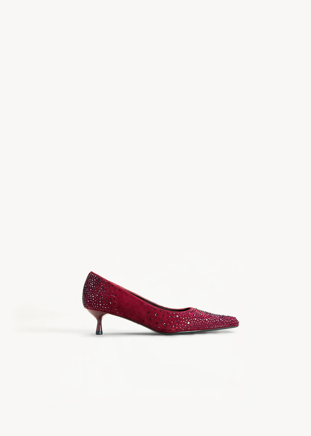 PILAR 2.0 - WINE MICROFIBER CRYSTAL DÈCOLLETÈ