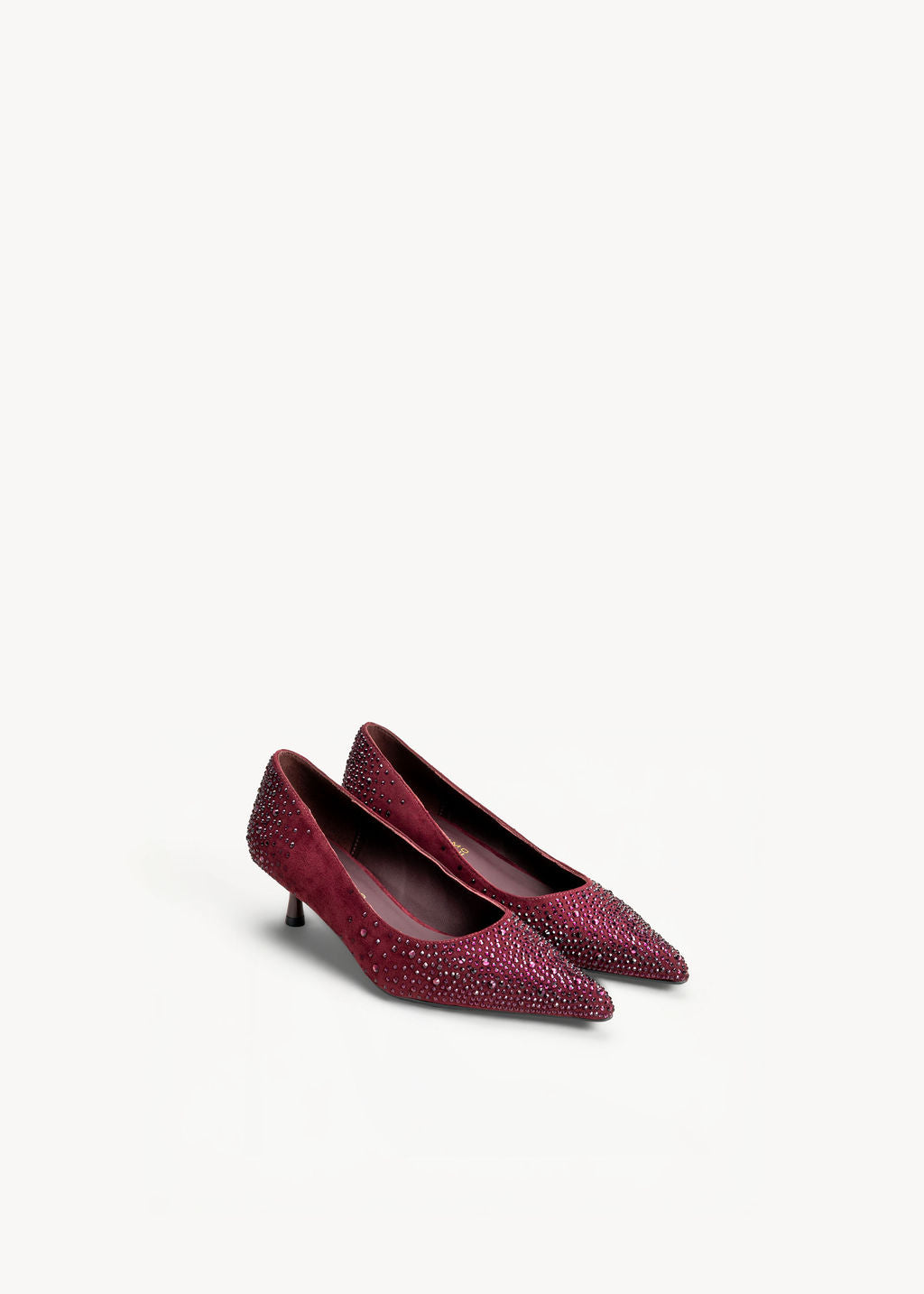 PILAR 2.0 - WINE MICROFIBER CRYSTAL DÈCOLLETÈ