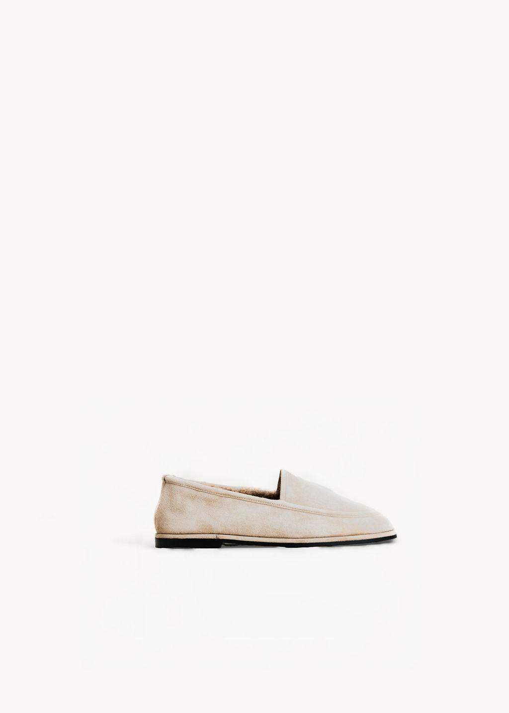 SANDRA - TAUPE SUEDE YATCH LOAFERS