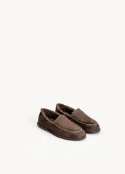 SANDRA - ESPRESSO SUEDE YATCH LOAFERS