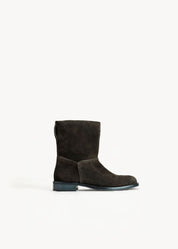 SOLEA  - ARMY SUEDE ANKLE BOOT