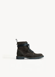 SHANTI  - ARMY SUEDE ANKLE BOOT