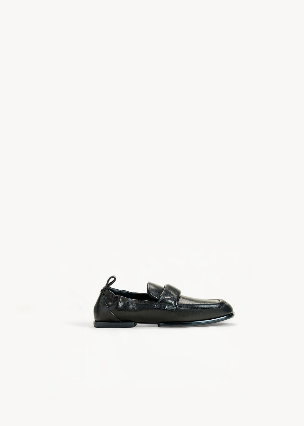 NEWPORT - BLACK INK LEATHER LOAFERS