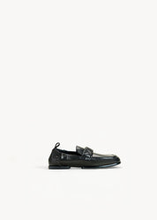 NEWPORT - BLACK INK LEATHER LOAFERS