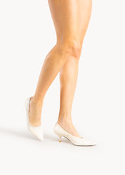 TAMSIN - DÈCOLLETÈ IN PELLE SOFT VANIGLIA