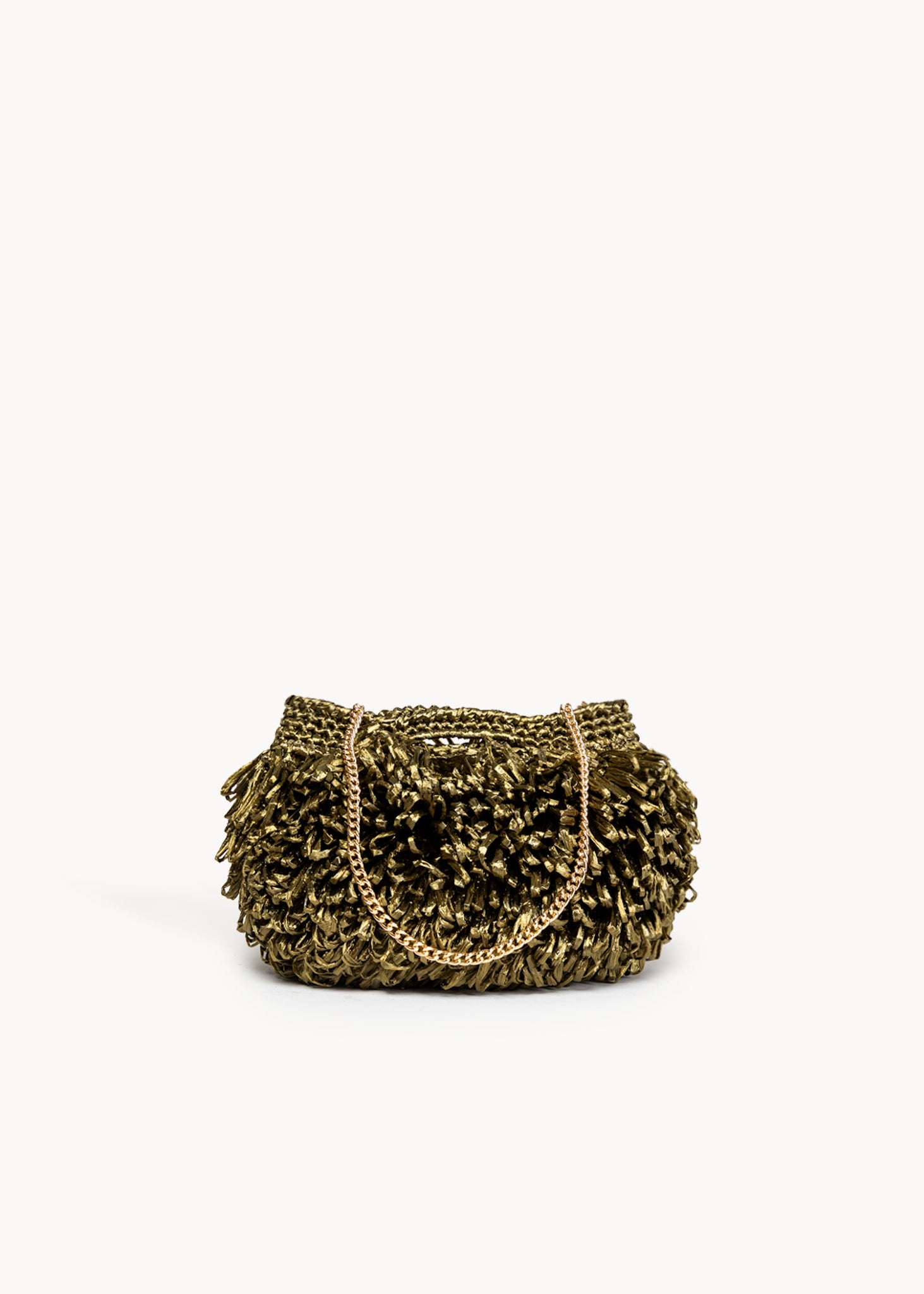 TALIMA - BORSA MINI OLIVA CON CATENA
