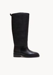AUDRINA - STIVALE IN PELLE NERO ONICE