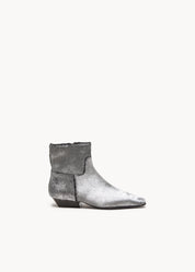 ASTRID - STIVALETTO IN CAVALLINO STEEL