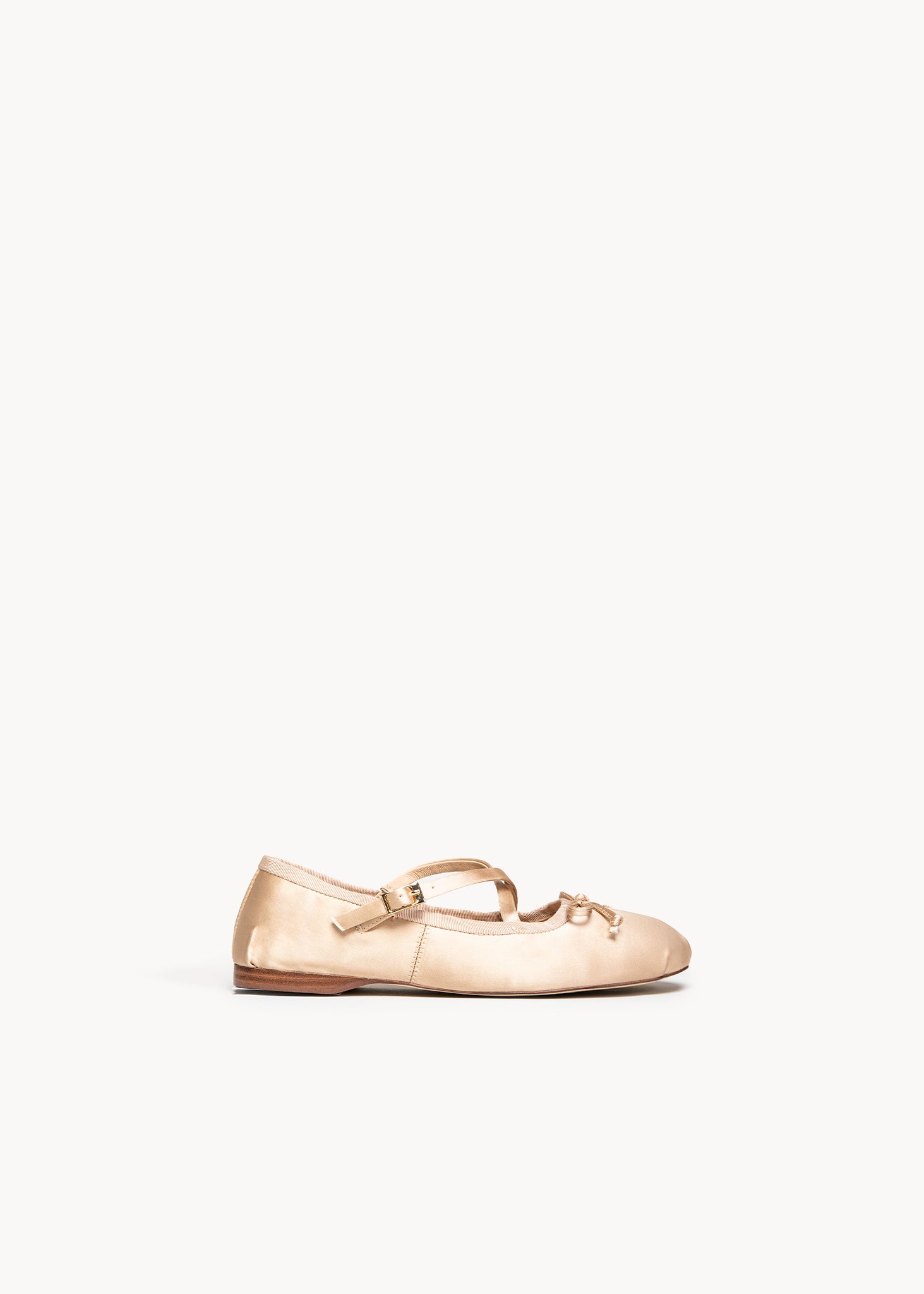 RAGIA 2.0 - BALLERINA IN SETA CHAMPAGNE