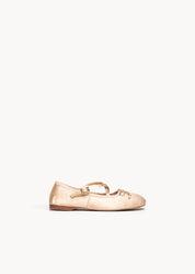 RAGIA 2.0 - BALLERINA IN SETA CHAMPAGNE