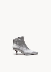ARABELLA - STIVALETTO CON TACCO IN CAVALLINO STEEL