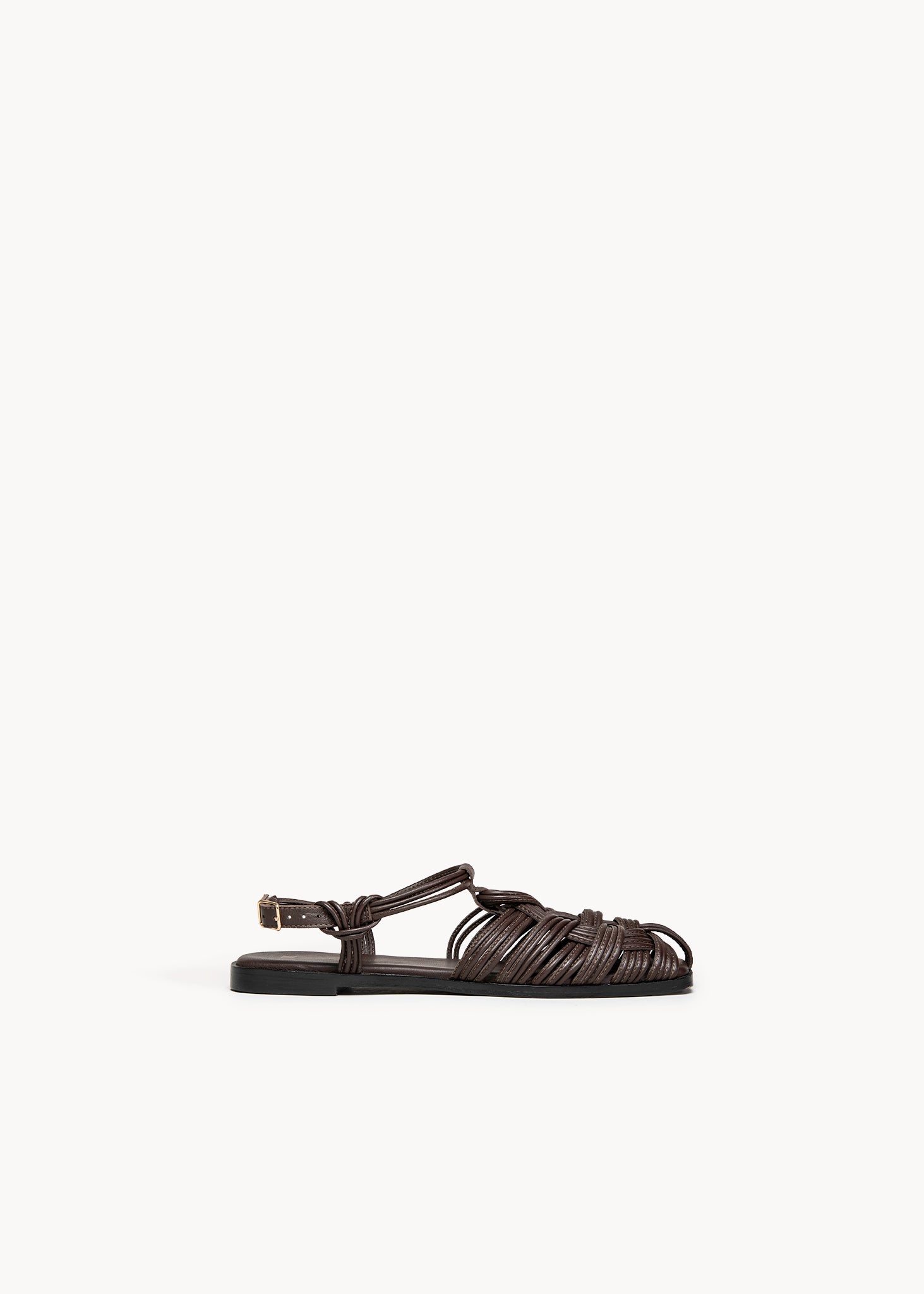 TRINITY - FONDANT WOVEN LEATHER SANDAL