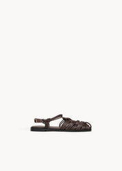 TRINITY - FONDANT WOVEN LEATHER SANDAL
