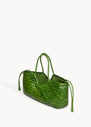 TINSLEY  - JUNGLE BIG WOVEN LEATHER BAG
