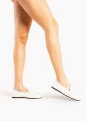 TEAGAN - MOCASSINO IN PELLE SOFT VANIGLIA