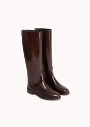 SONDRA - STIVALE CAVALLERIZZO ESPRESSO ABRASIVATO