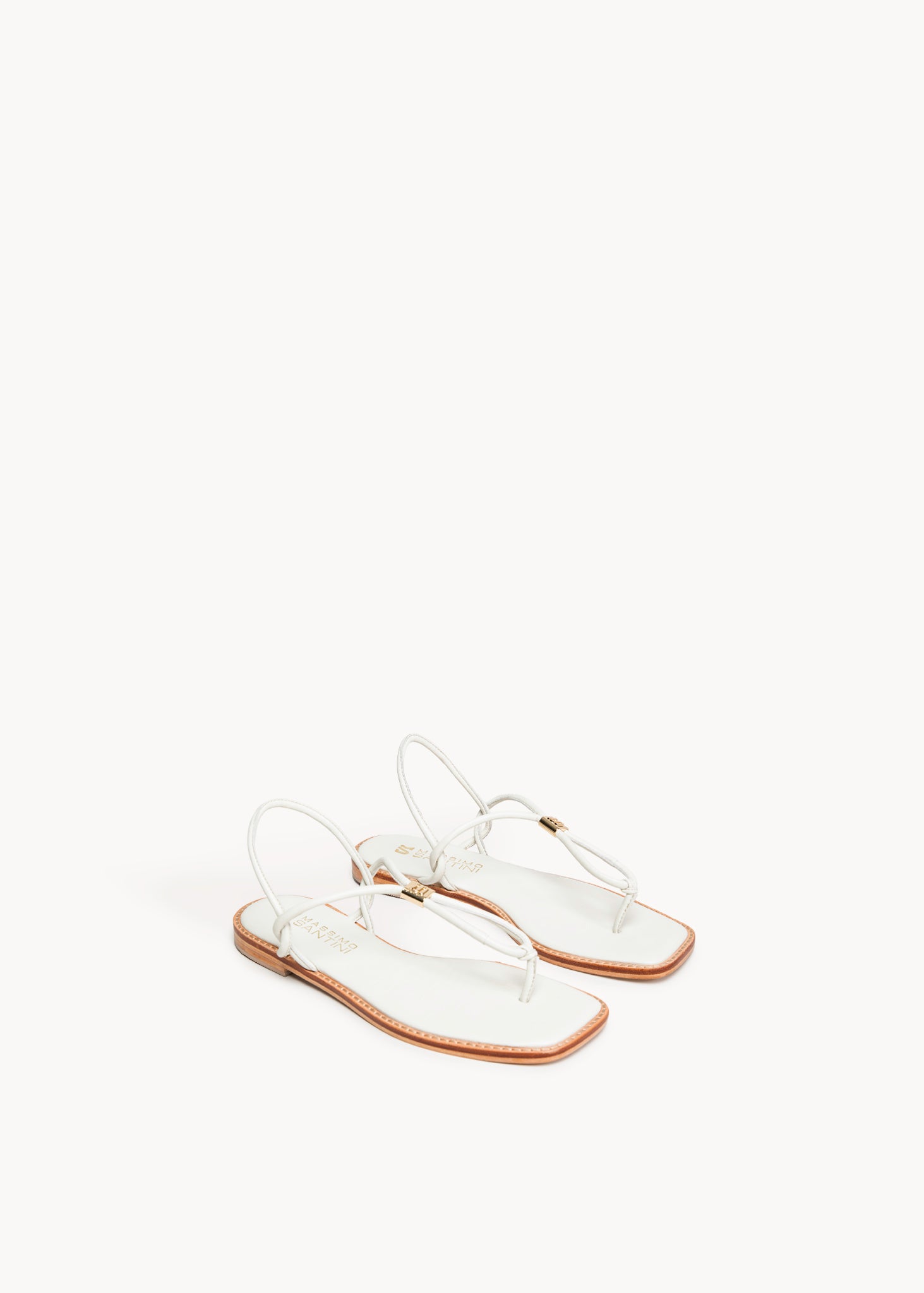 TARA  - VANILLA LEATHER SANDAL